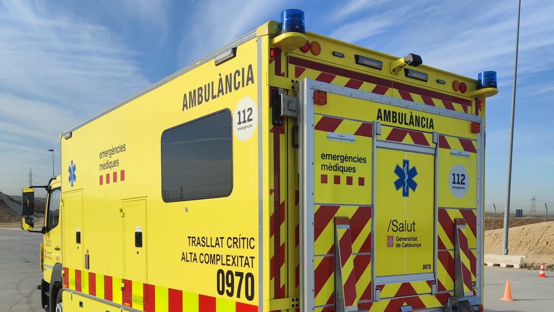Ambulancia de traslado de pacienes críicos