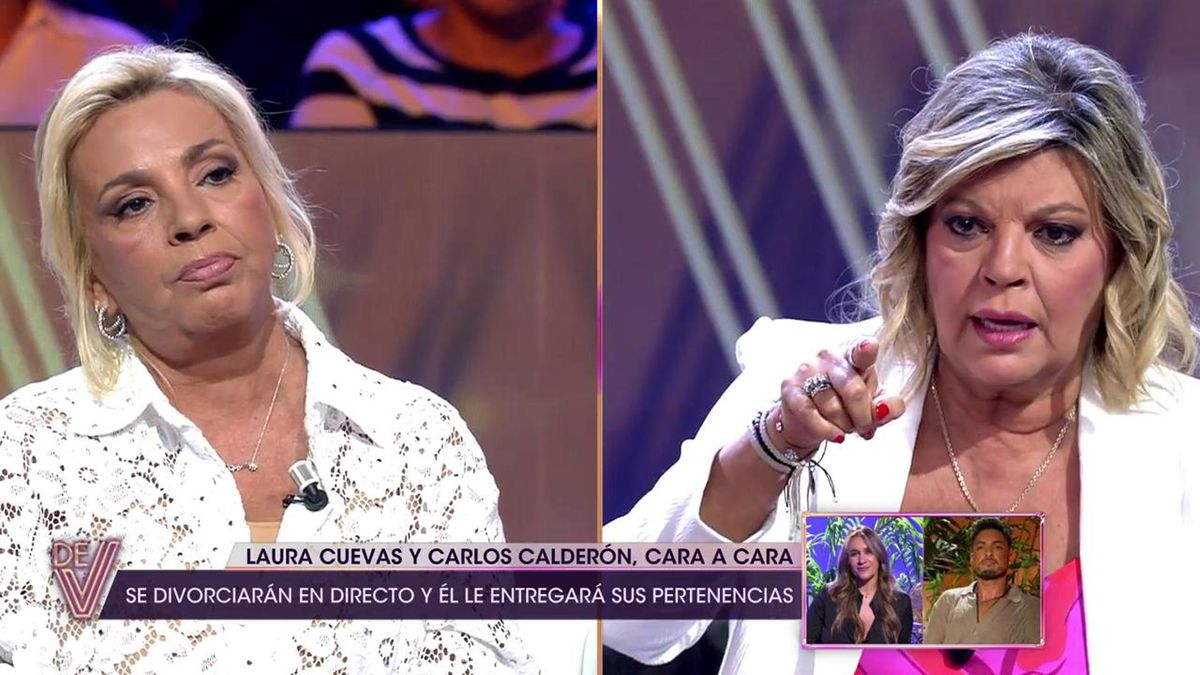 Terelu Campos se enfrenta a Carmen Borrego por un comentario que hace sobre  Alejandra Rubio