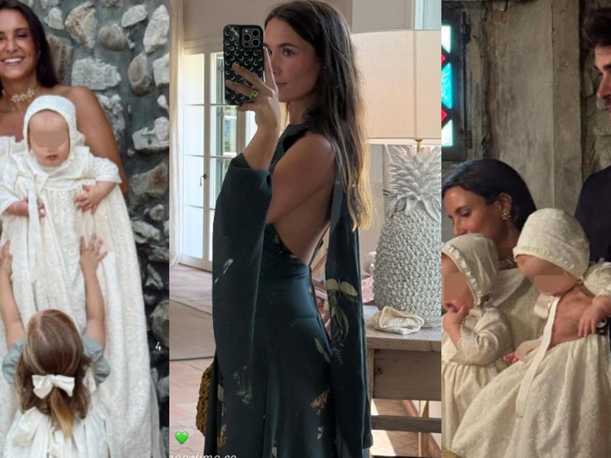 El bautizo de las mellizas de Marta Pombo y Luis Zamalloa: los looks y el  padrino famoso