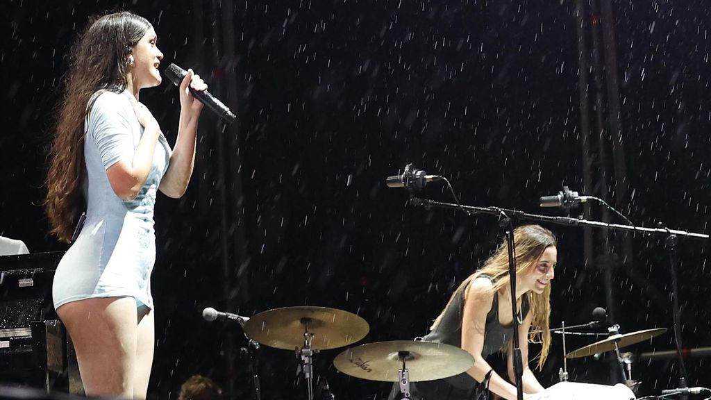 Las fuertes lluvias obligan a suspender el concierto de Amaia en el BKK Live Festival