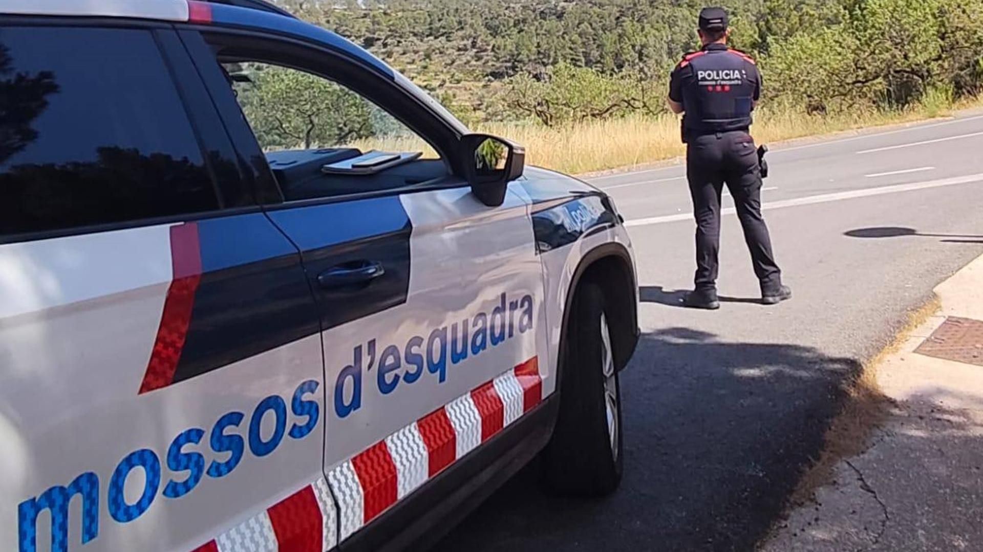 Mosso y vehículo en una carretera
