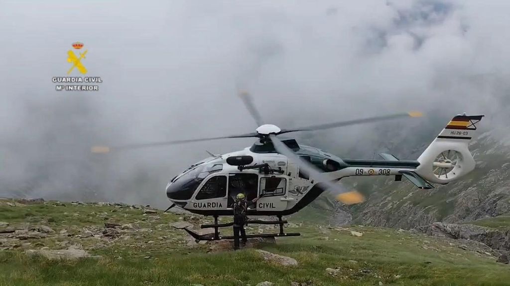 Imagen de archivo del helicóptero de la Guardia Civil