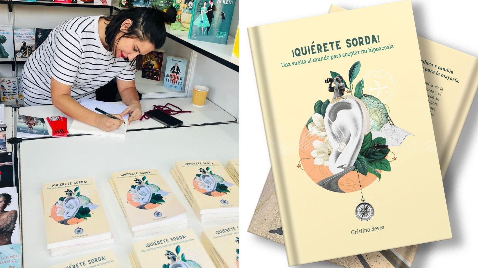 El libro de Cristina Reyes, 'Quiérete sorda'
