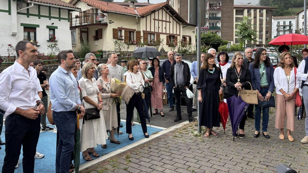 Homenaje a José Javier Múgica en Leitza