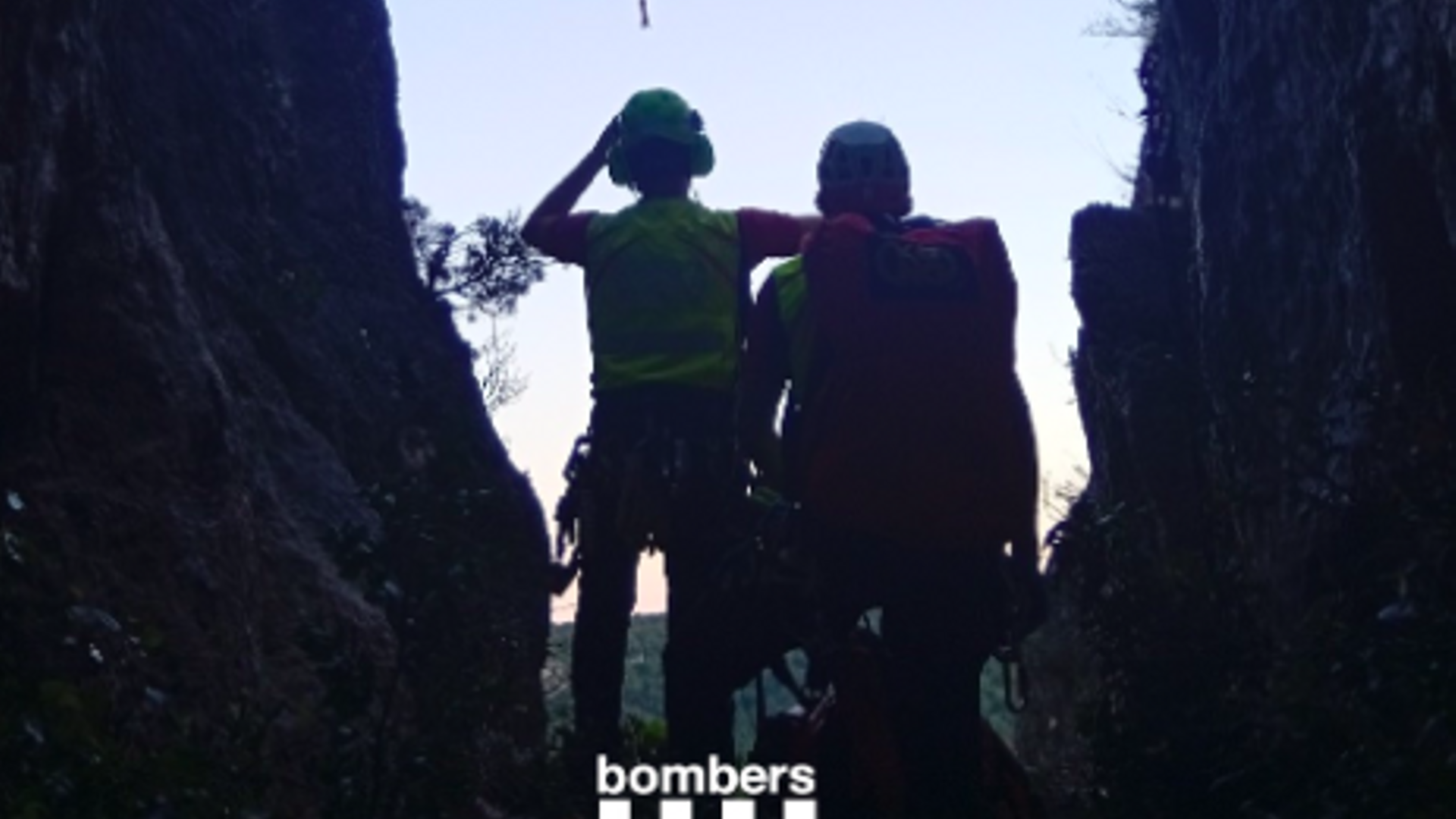 Imagen del rescate de los Bomberos de la Generalitat en Montblanc