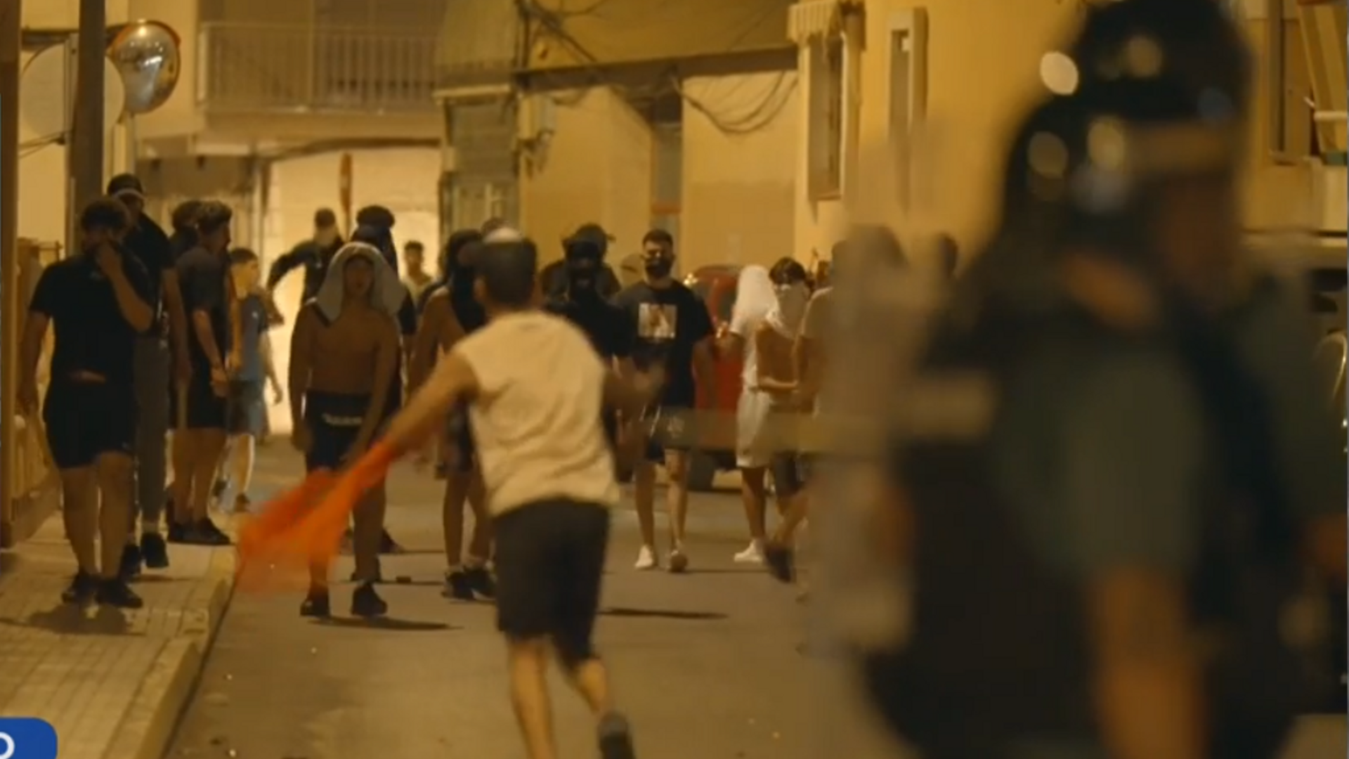 Imágenes de las revueltas en Torre Pacheco