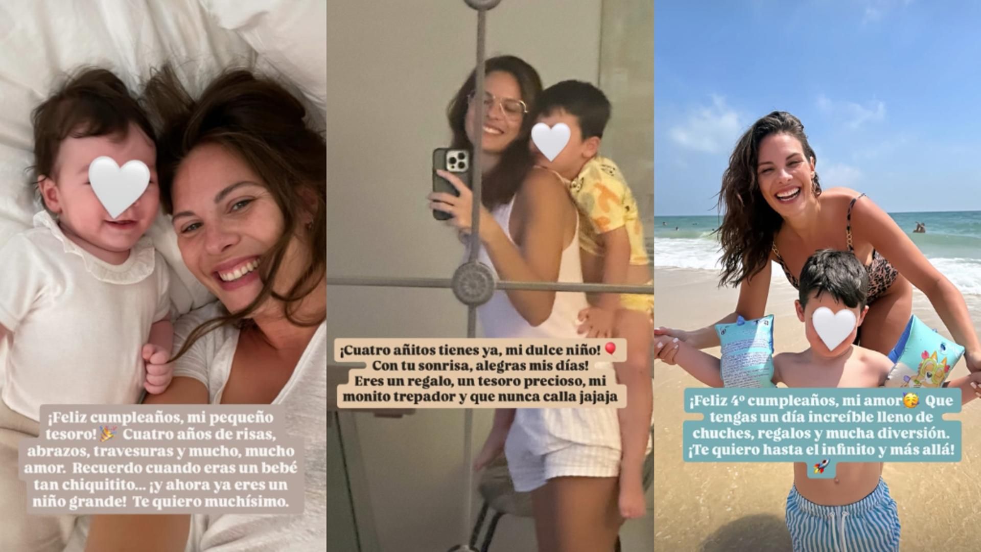 Jessica Bueno felicita a su hijo Alejandro