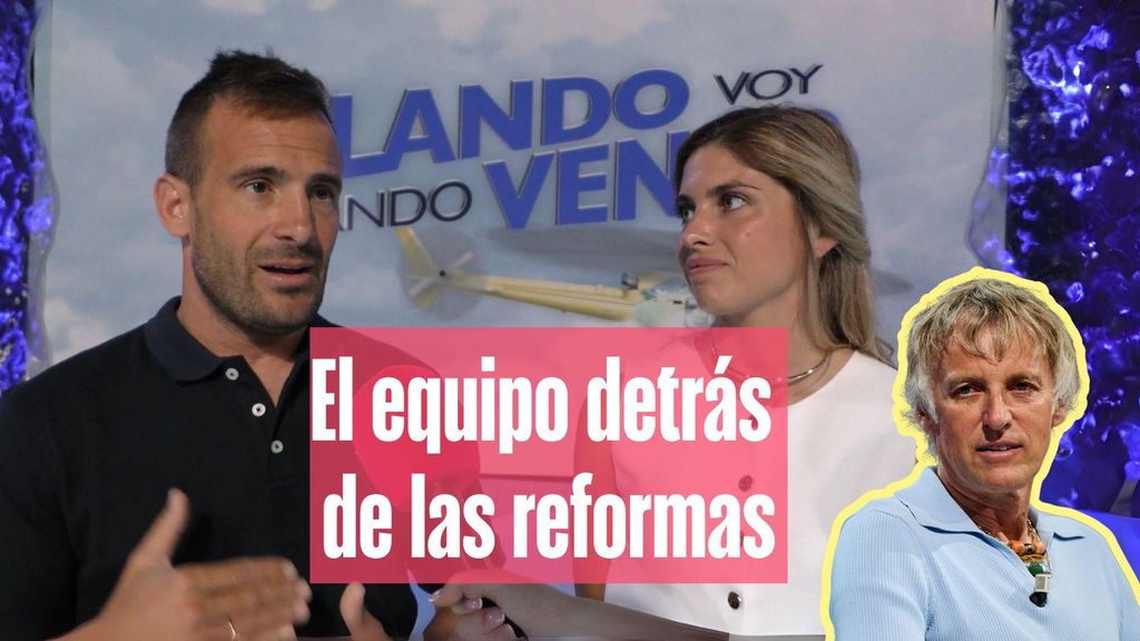 John Te lo Busca: el equipo que se ocupa de las obras de 'Volando voy, volando vengo' Exclusivo web 14/07/2025