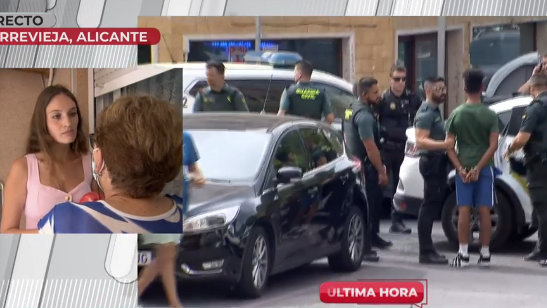 La detención de uno de los agresores