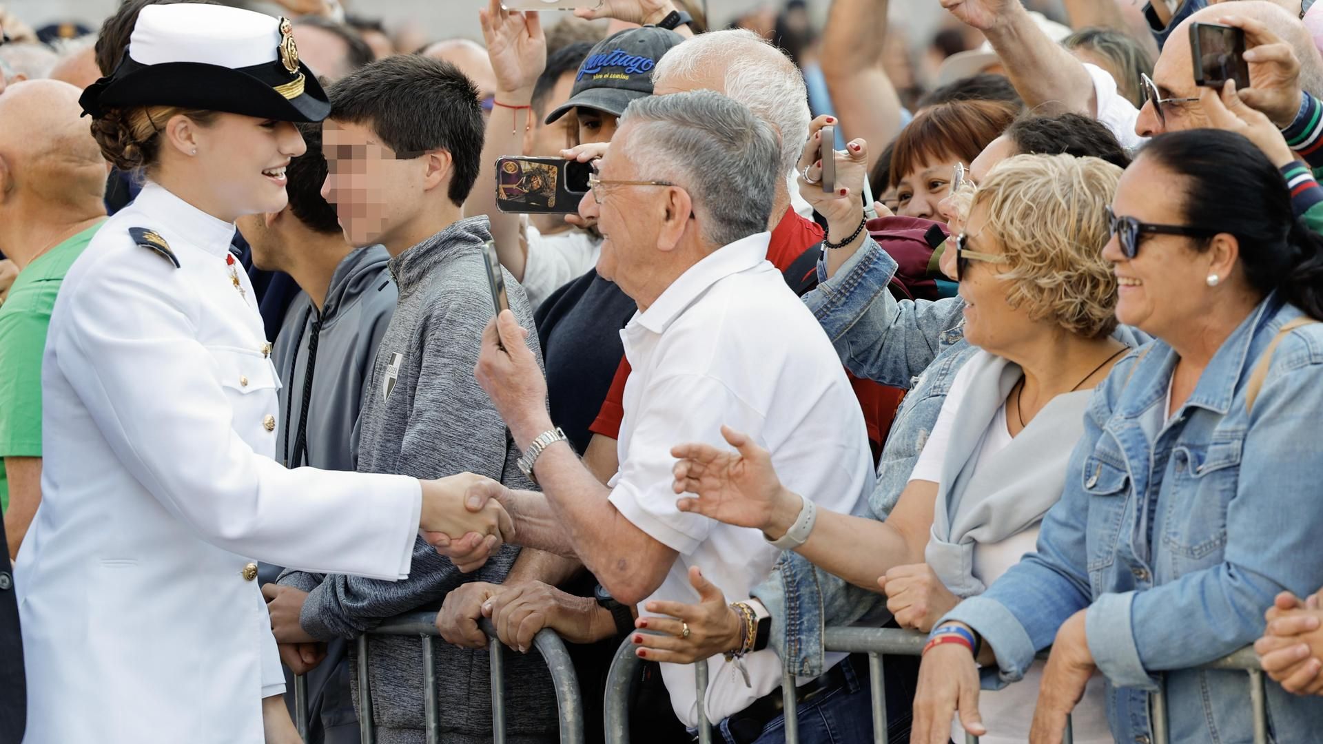 La princesa Leonor recibe la Medalla de Oro de Galicia
