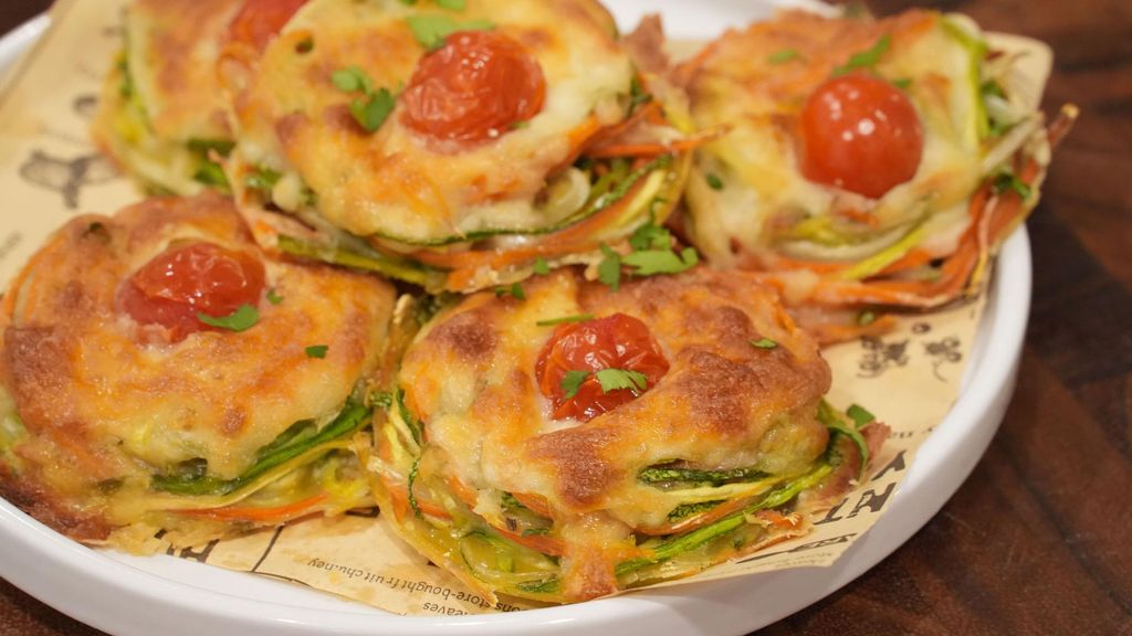 Nidos de calabacín, zanahoria y patata: la receta saludable para triunfar en la oficina o en casa