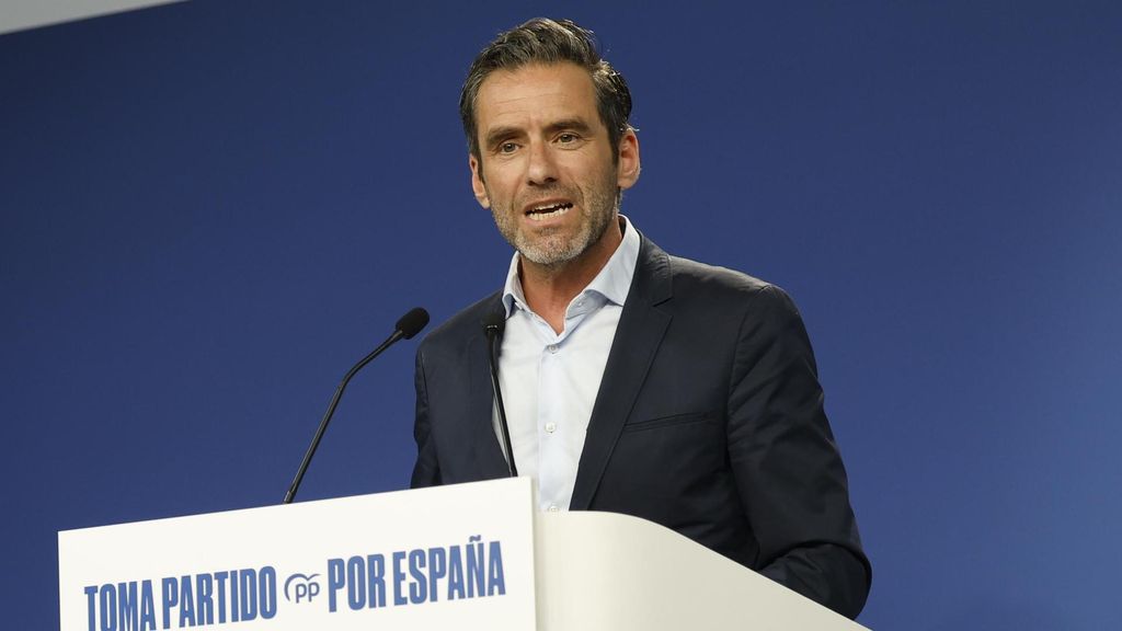 Rueda de prensa de Borja Sémper