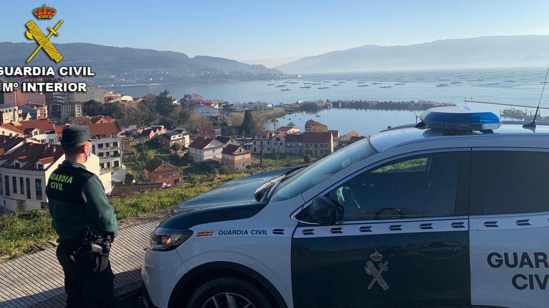 Agente de la Guardia Civil del puesto de Moaña, Pontevedra