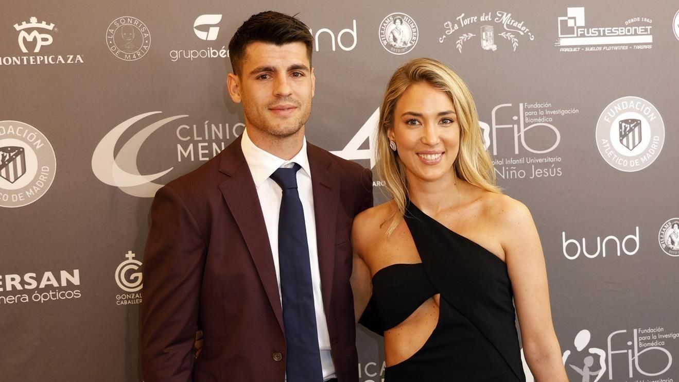 Álvaro Morata y Alice Campello