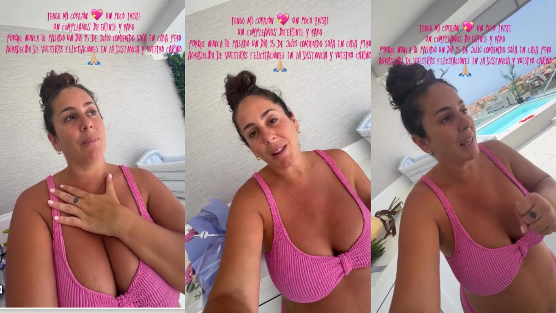 Anabel Pantoja se sincera al pasar su cumpleaños sola