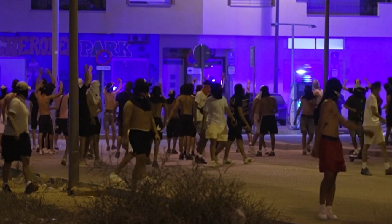 Así ha sido la cuarta noche de incidentes en Torre Pacheco