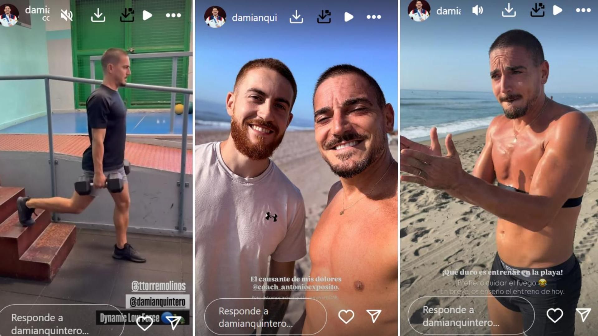 Damián Quintero habla del reto en el que está trabajando con un preparador especial