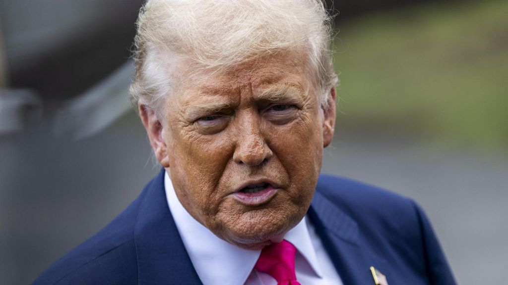 El presidente de EEUU, Donald Trump