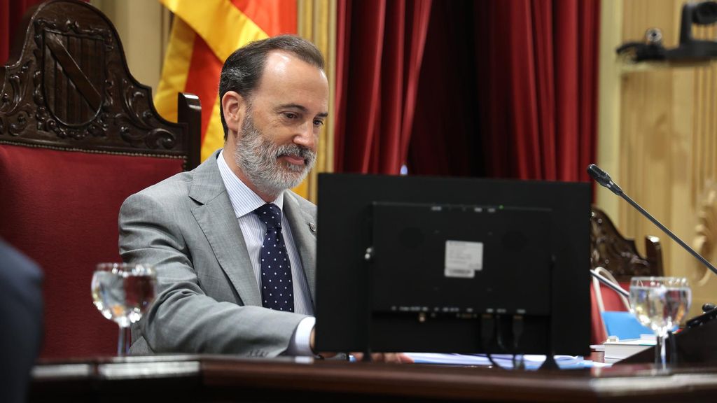 El presidente del Parlament balear, Gabriel Le Senne