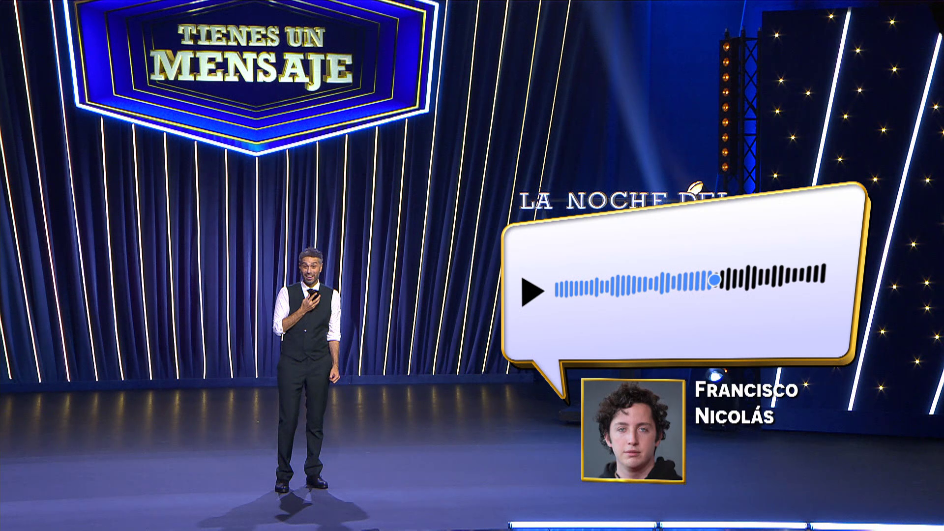 Francisco Nicolás fue uno de los que contesto al mensaje de Jaime Lorente