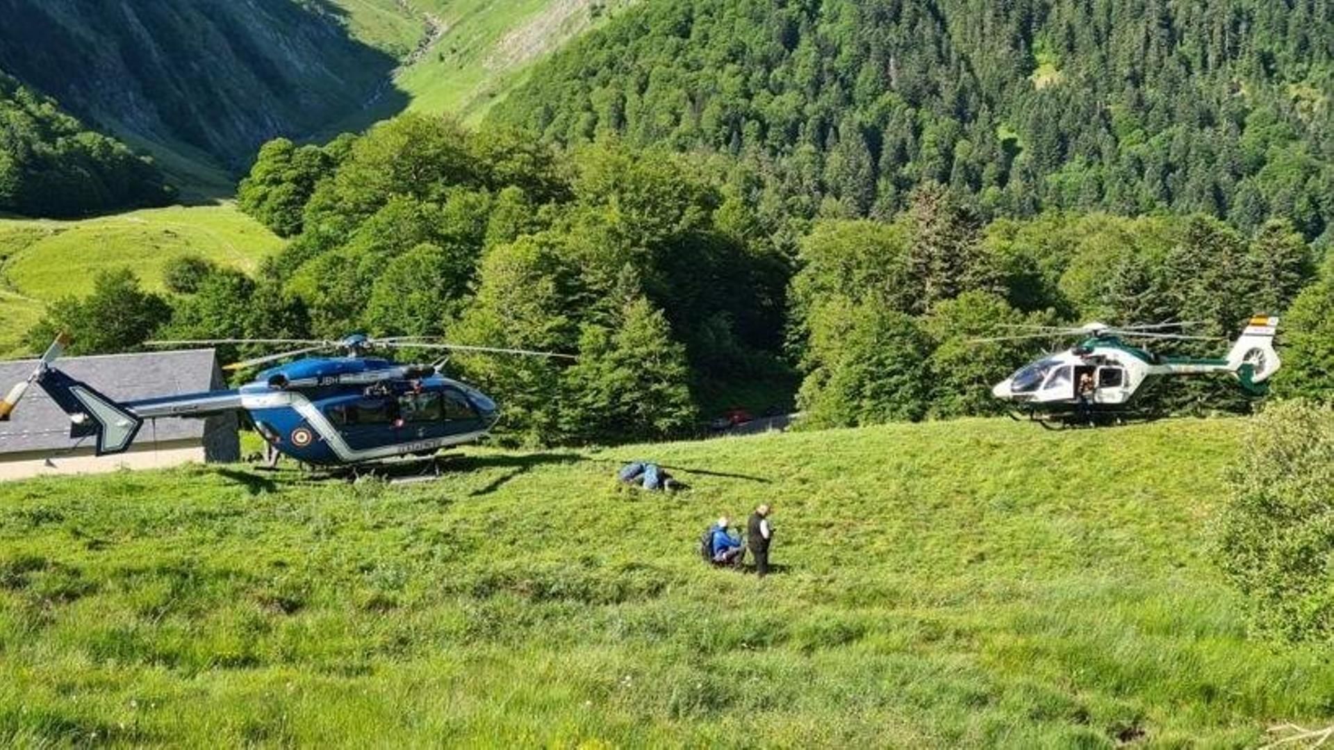 Helicópteros en Benasque