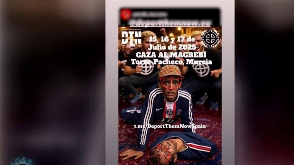 'La mirada crítica' se infiltra en el chat que usan los radicales para organizarse y dar 'caza' a magrebíes en Torre Pacheco
