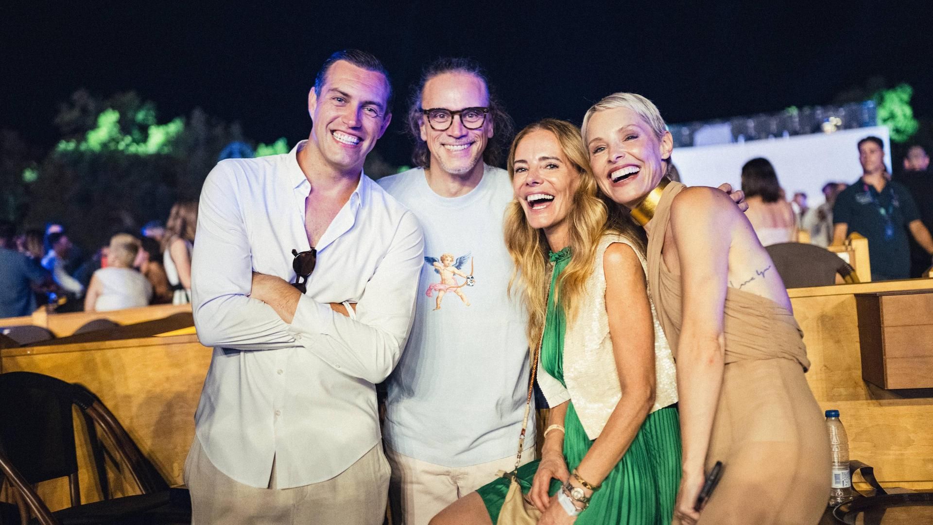 Paula Vázquez, Soraya Arnelas y sus parejas