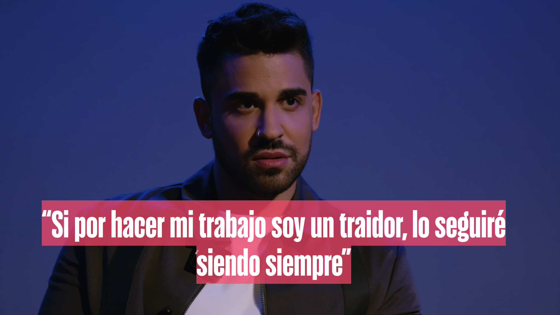 “Si por hacer mi trabajo soy un traidor, lo seguiré siendo siempre”, Miguel Frigenti - Exclusivo Web - 15/07/25