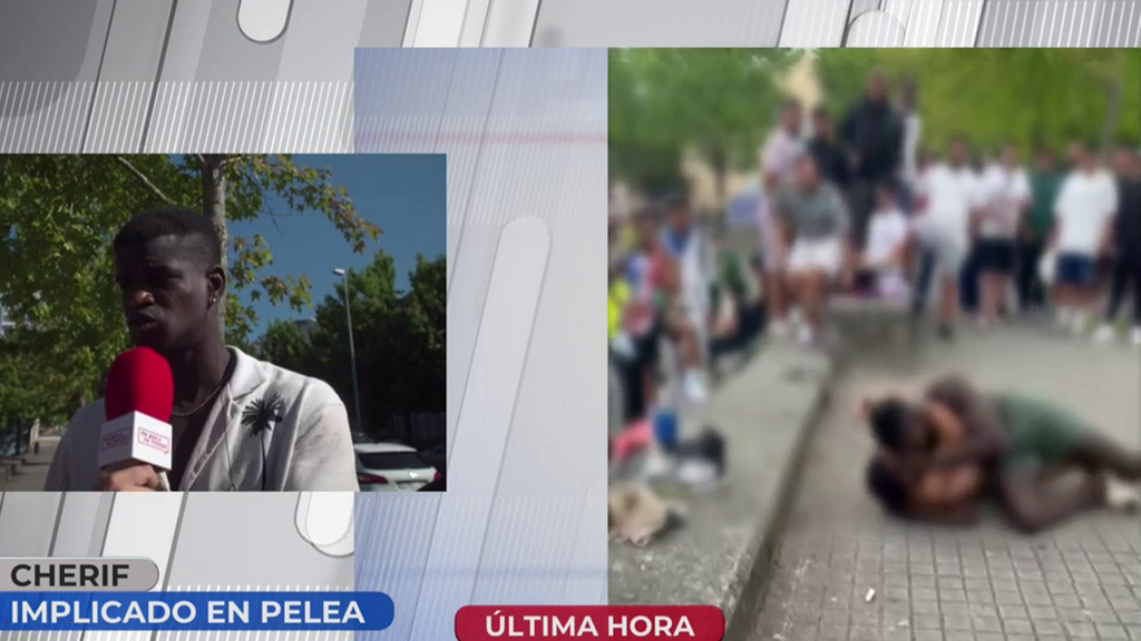Cherif, uno de los implicados en la pelea