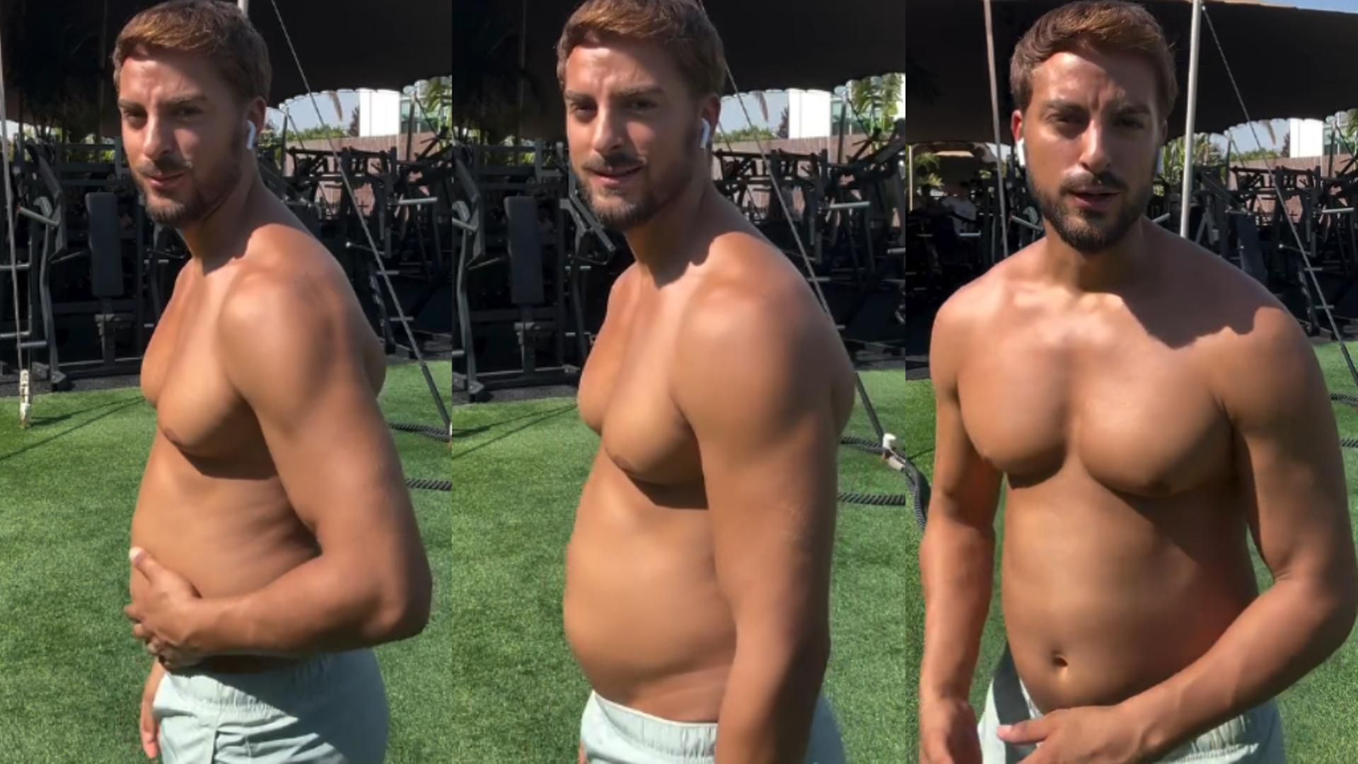 El estado de Borja González tras ganar 17 kilos desde su regreso