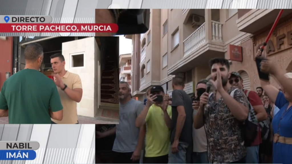 El relato de un imán de Torre Pacheco que salió a la calle para calmar a los vecinos: "Viene gente de fuera a sembrar el terror"