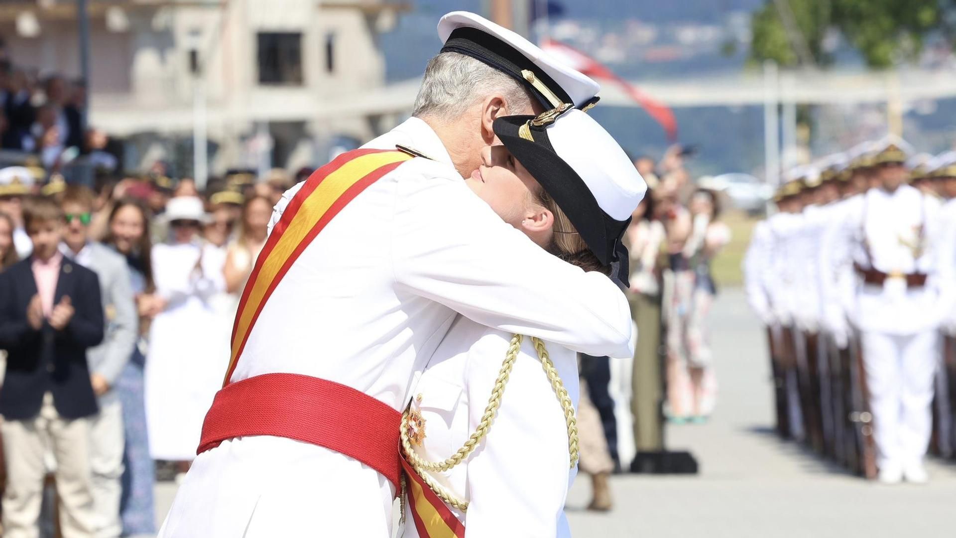 El rey Felipe y Leonor