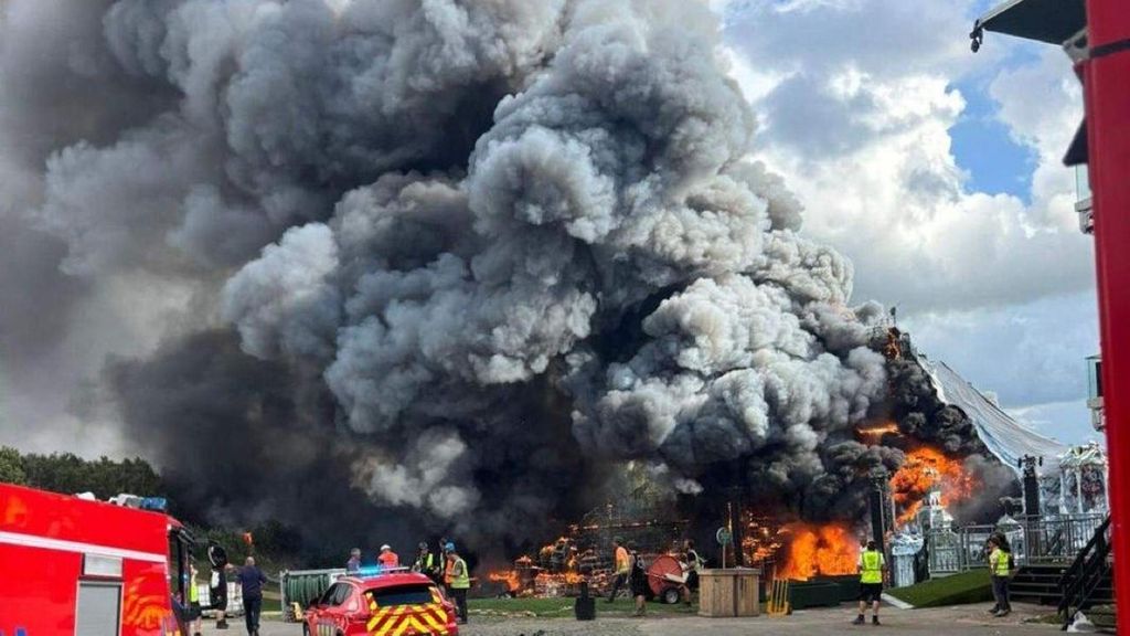 Incendio en Tomorrowland