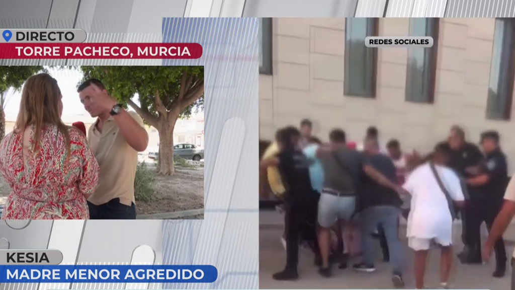 Las lágrimas de la madre del niño agredido por ultras en Torre Pacheco