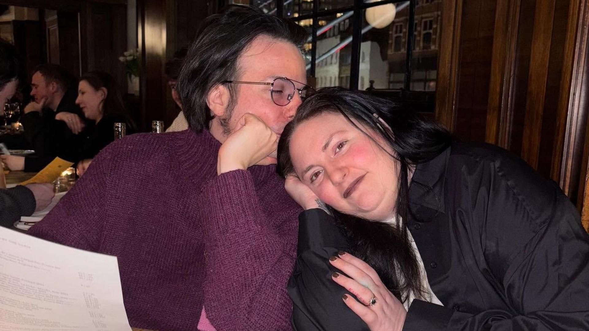 Lena Dunham y su marido actual Lena Dunham y su marido actual