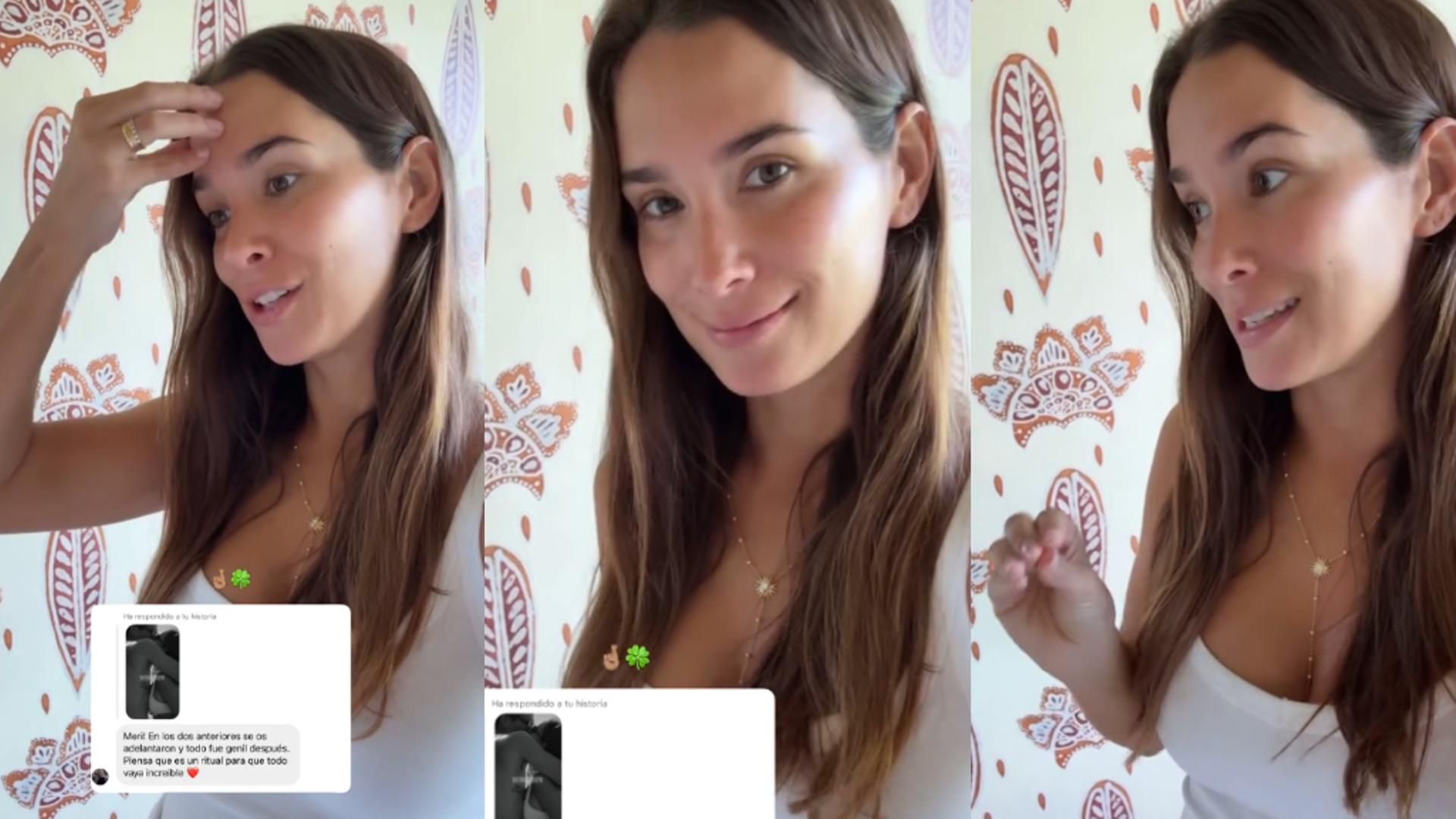 María Pombo explica cómo se siente tras filtrarse su embarazo