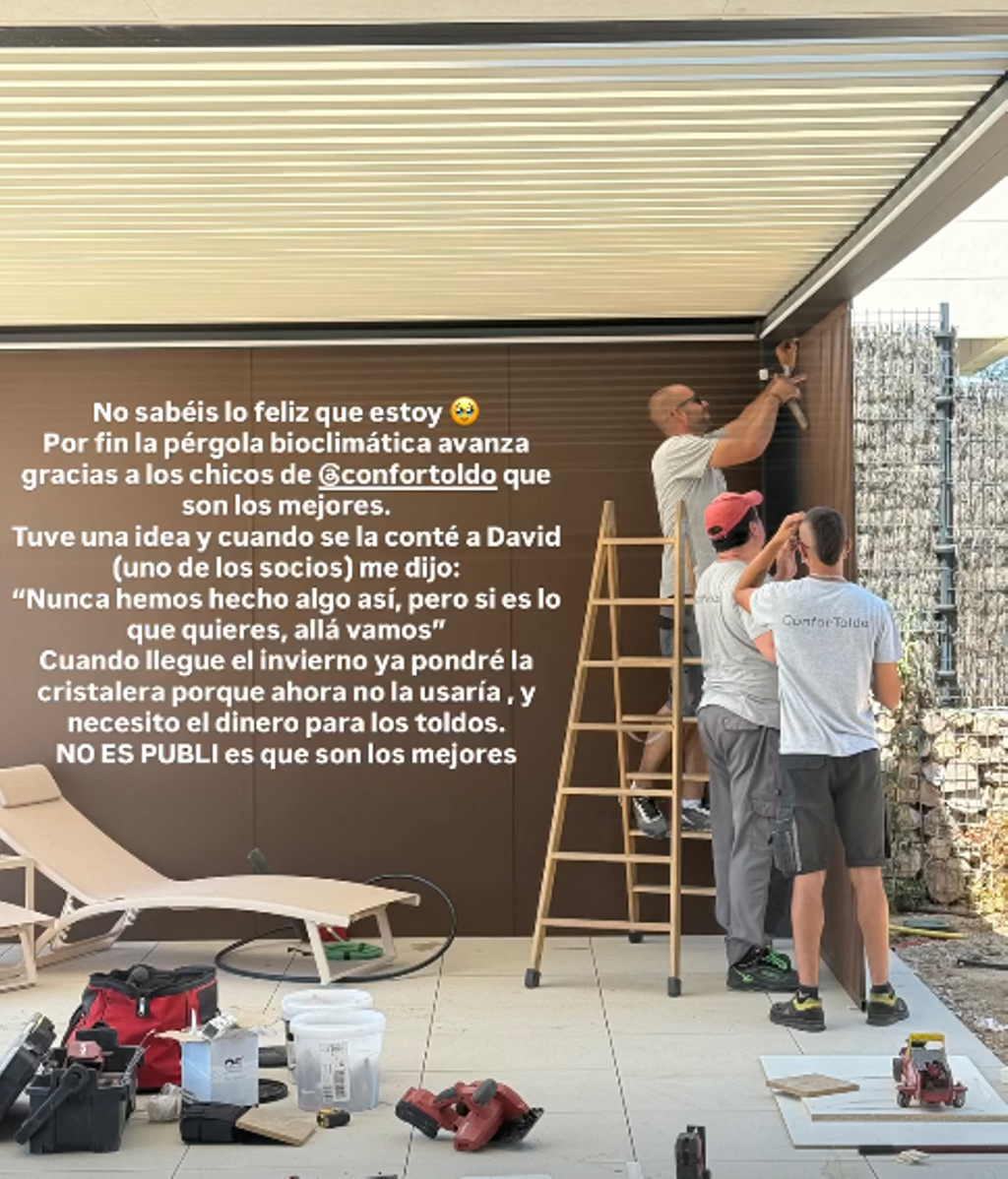 Pérgola Bioclimática de Nagore Robles