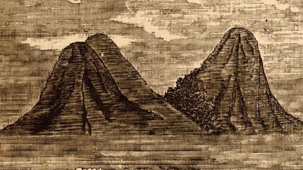 Dibujo de San Borondón