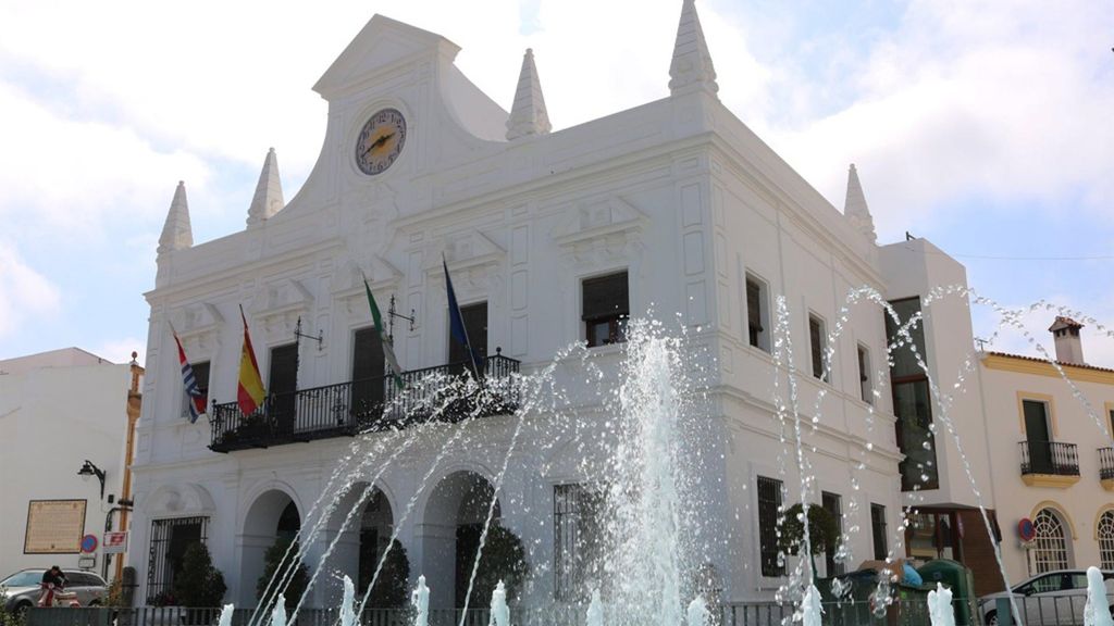 Fachada del Ayuntamiento de Cartaya