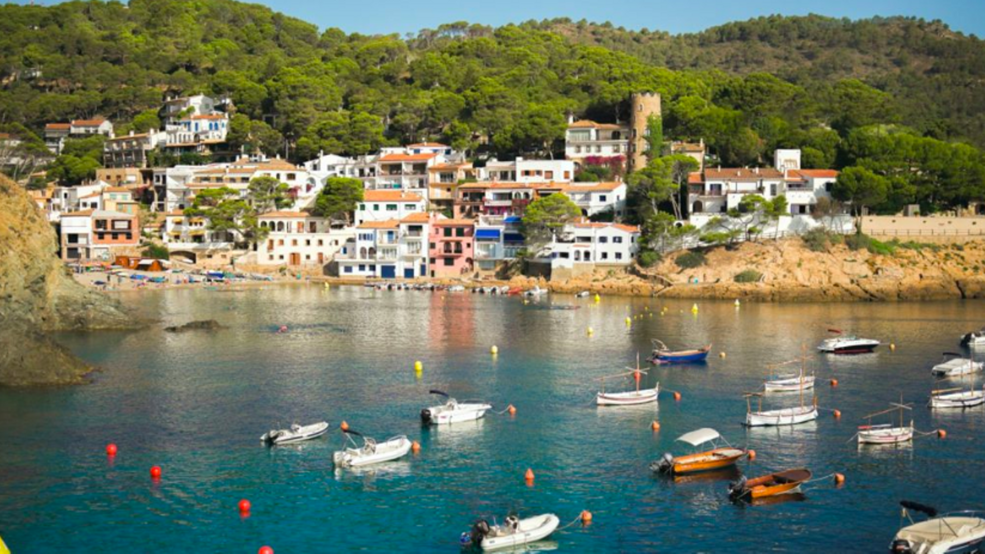 Imagen de archivo de una playa de Begur