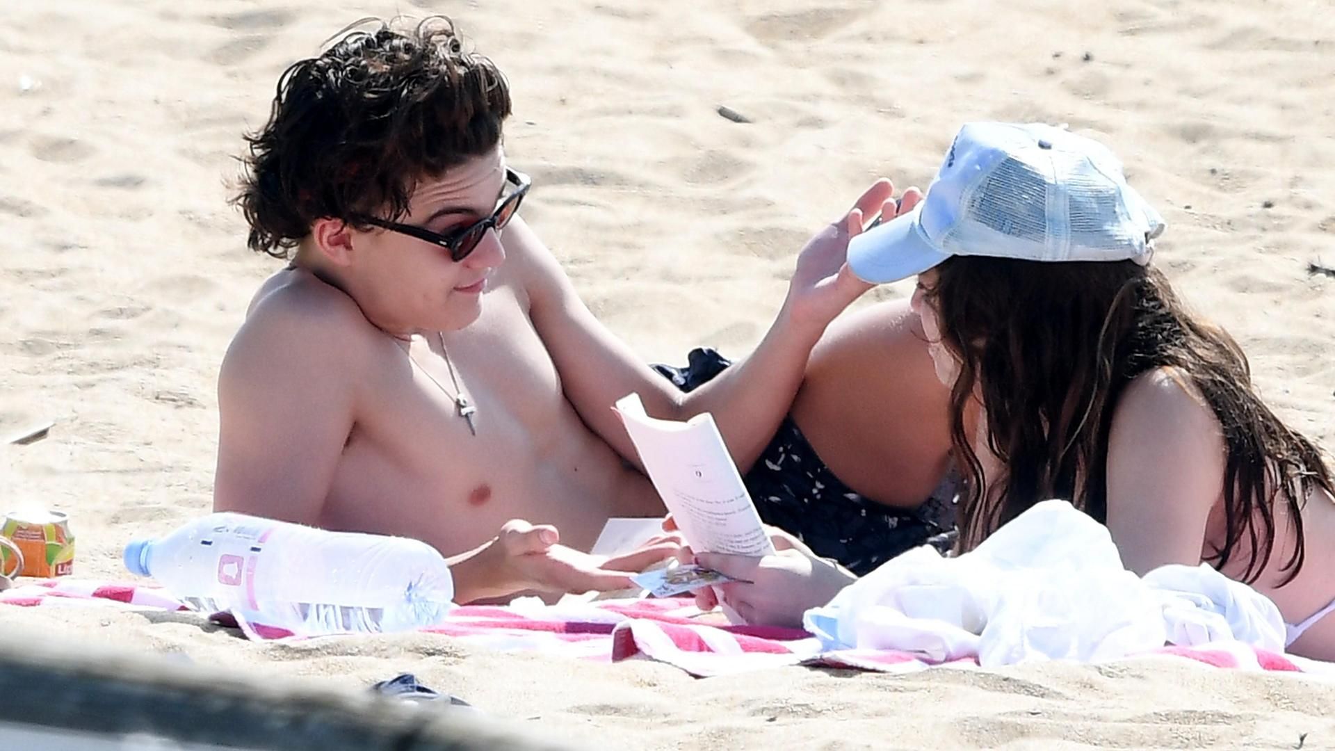 Jack Depp y Camille Jansen