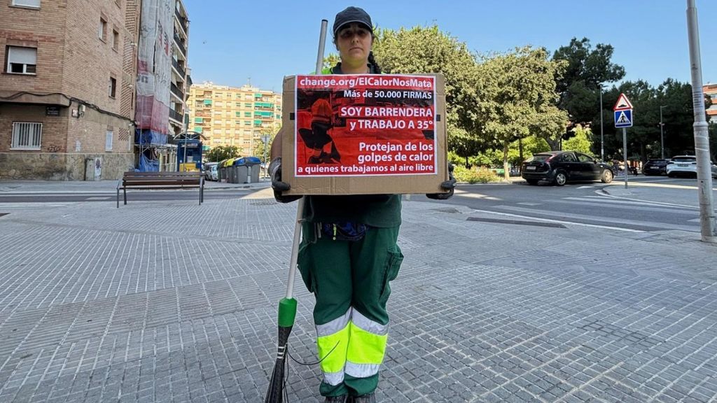 La petición de la barrendera Elvira Gómez