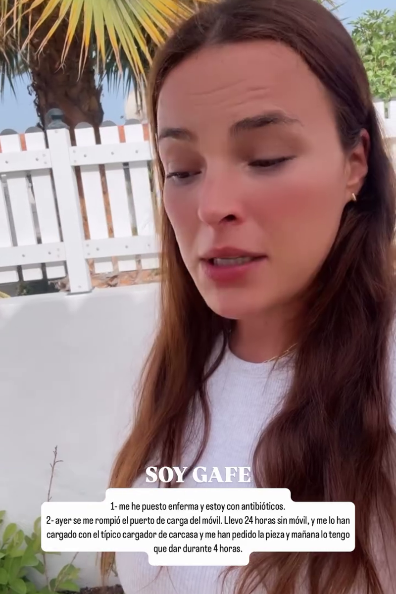 Marta Peñate habla del inicio de sus accidentadas vacaciones