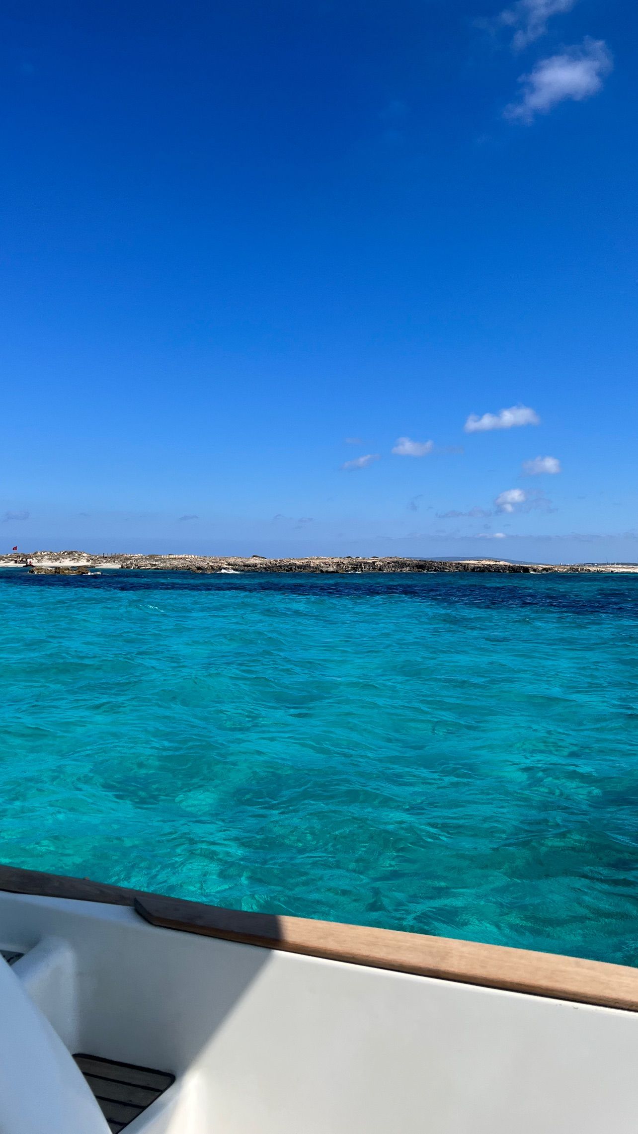 Paseo en barco de Alejandra Rubio en Ibiza