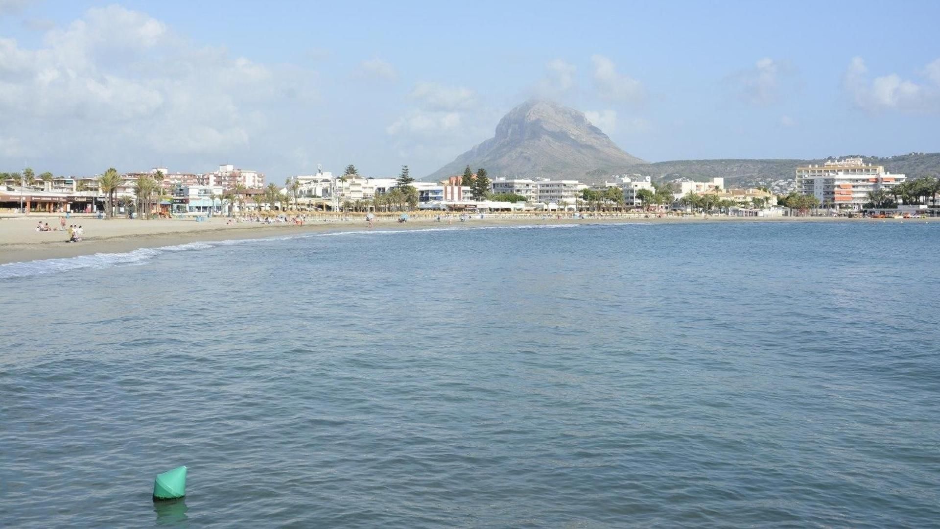 Playa del Arenal, en Xábia