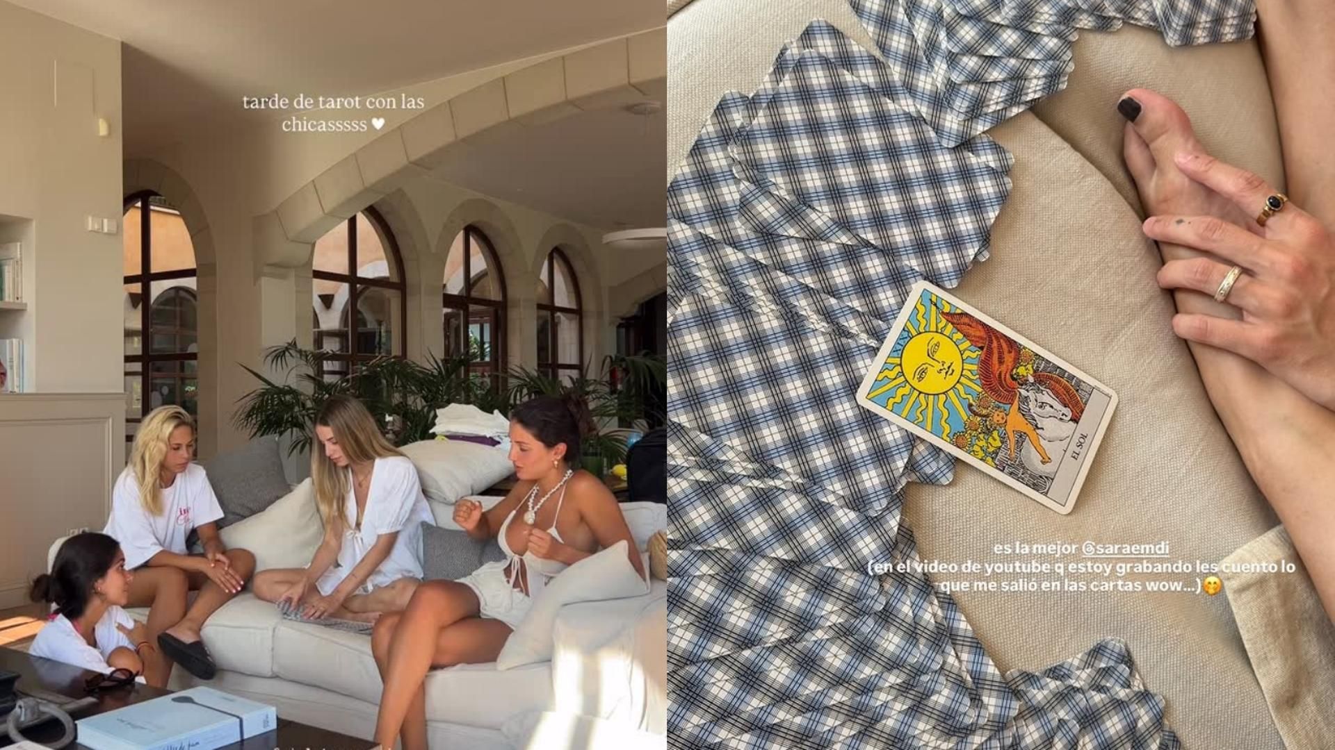 Tania Medina y Violeta Crespo se echan las cartas en la CasaIN