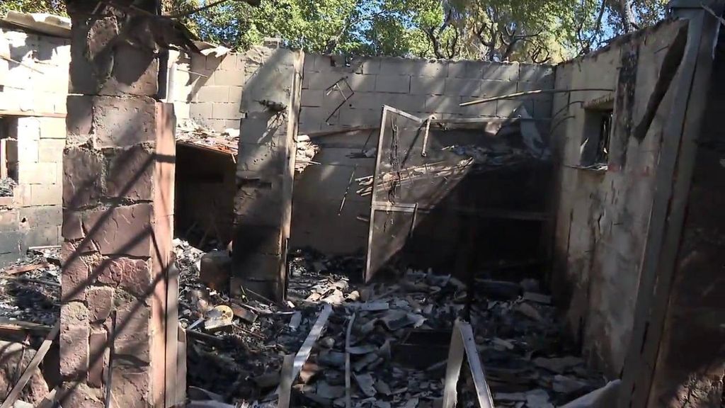 Así han quedado las casas afectadas por el incendio de Méntrida