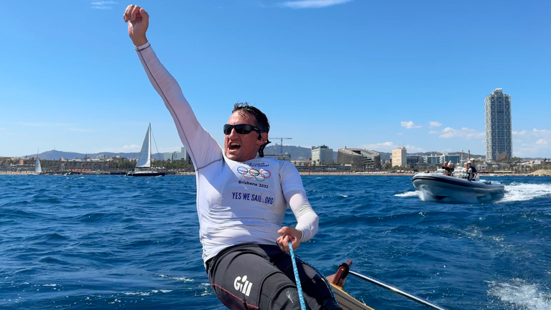 Dani Anglada, el navegante ciego que hará historia en la regata más antigua del mundo