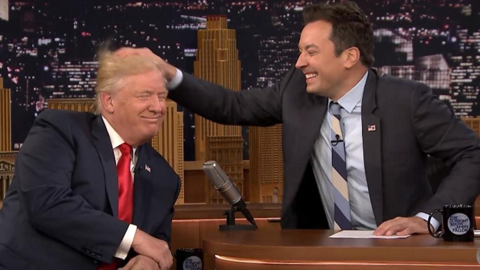 Donald Trump, contra Jimmy Fallon