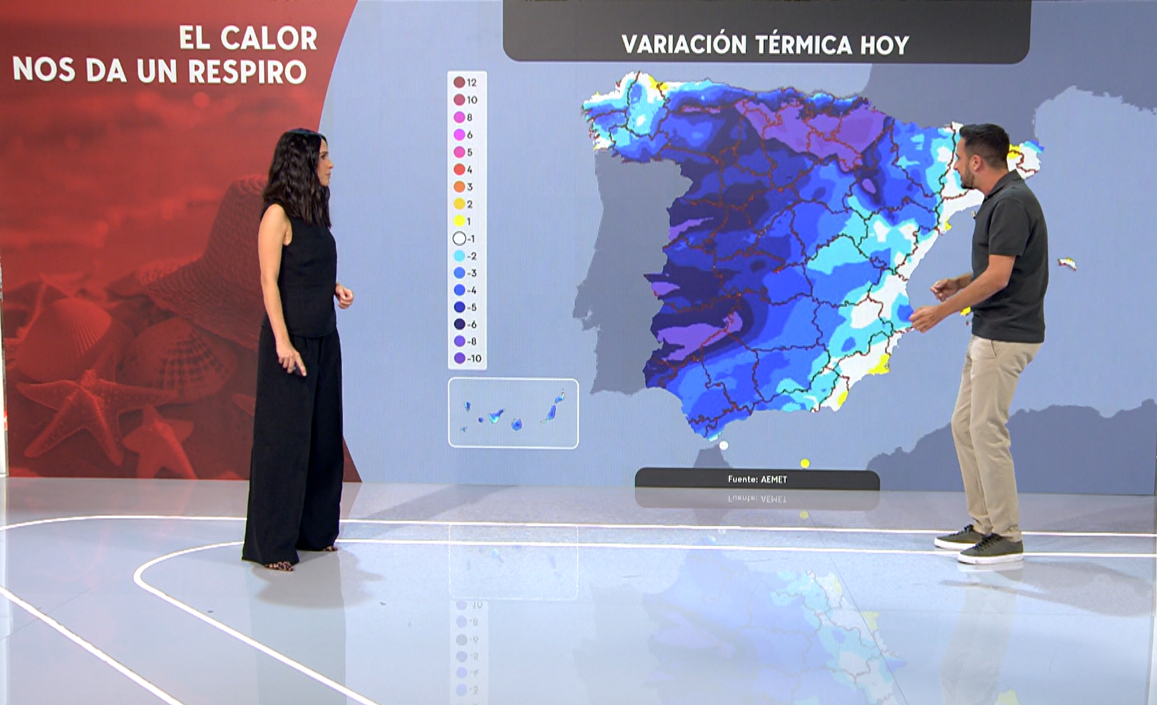 El calor da un respiro en España: las zonas donde se notará el descenso térmico y hasta cuándo estará